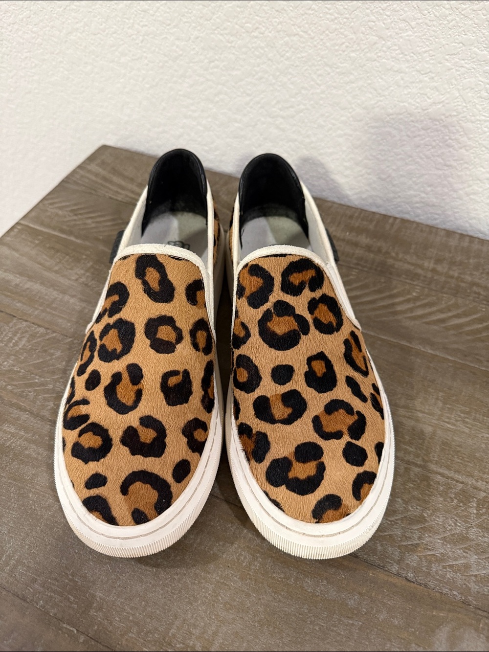 UGG Leopard Print Slip-On Sneakers - Brown/Black/Cream